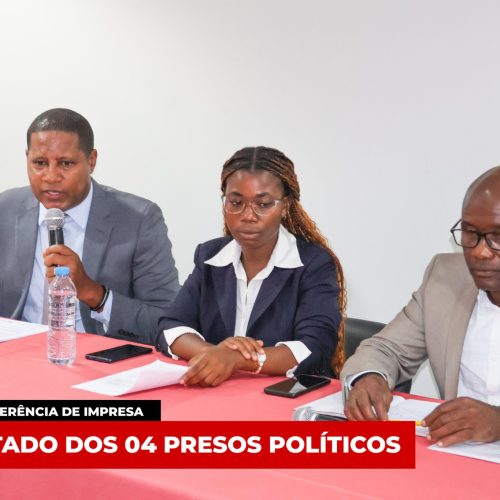 ONG pedem intervenção do Presidente da República de Angola para libertação dos “presos políticos”